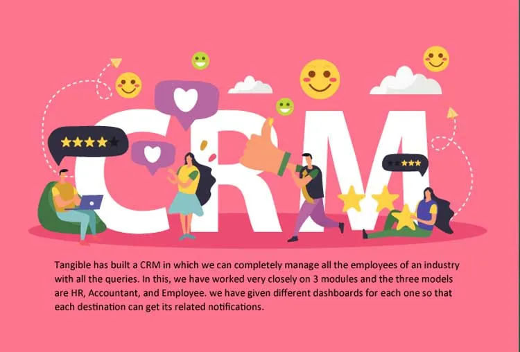 Customer Relationship Management (CRM) for Admin, HR, Employee, and Accountant