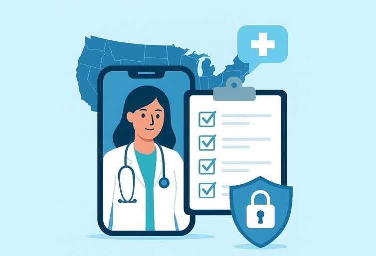 Is Your Telehealth App HIPAA Compliant in All 50 States? A Checklist for Secure EHR Integration